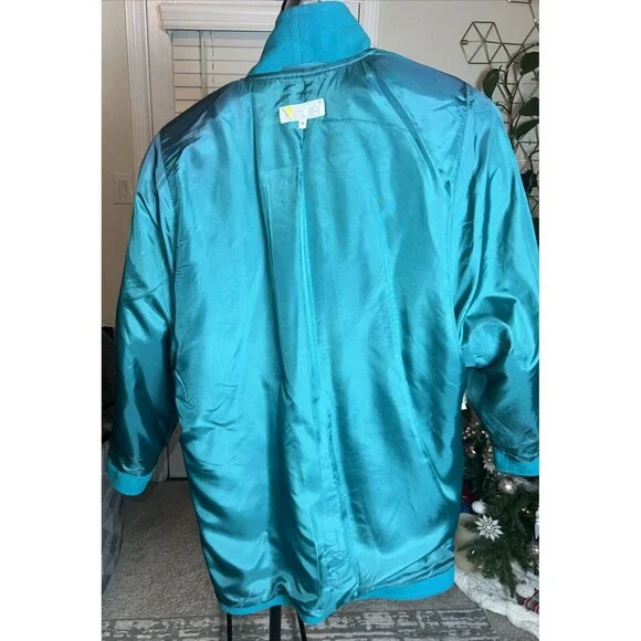 Vintage Laurel By Escada Wool Jacket 80s Blouson Sleeve Curved Hem Winter Fall